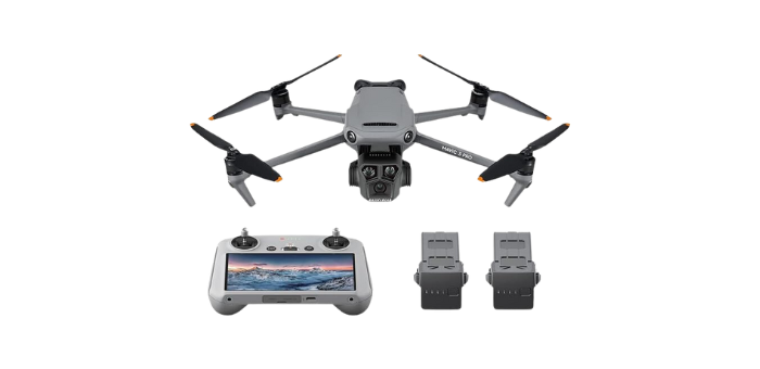Triple camera drone